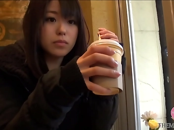 JAV Enchantress Gets Wet and Wild Finger Comes Deliciously with Hard Cock Sucking