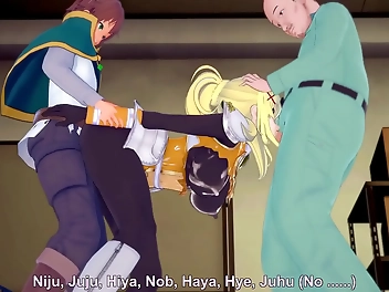 Darkness Satiated: A KonoSuba Fantasy Adventure