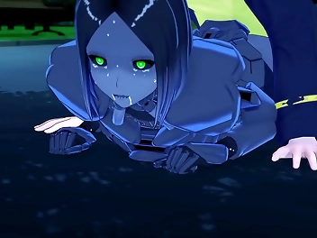 Embrace the Alluring Warhammer 40k Necron Anime Girl