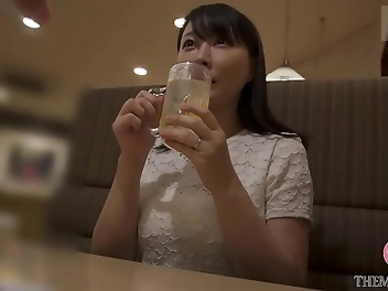 luscious Girls Threesome at an Izakaya - Get ready for a sensual adventure with two enchantress as they engage in a steamy threesome at an izakaya