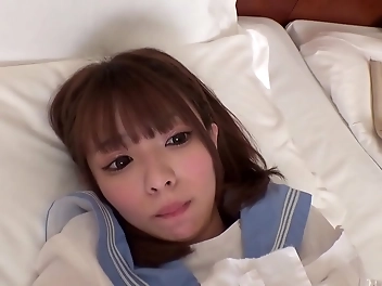 Japanese Seductress in Half-Naked Lingerie Teases and Tempts in Naughty Japan 4