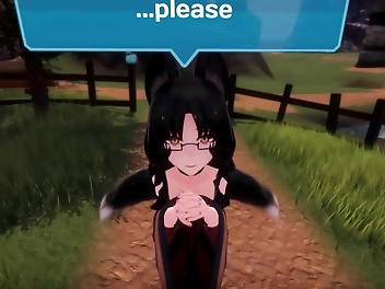 Outrageous Titillating Titjob by Stunning Blonde Elf with Green Eyes on Monster Girl Island Monthly Patreon Choice Hentai Game Ep4!