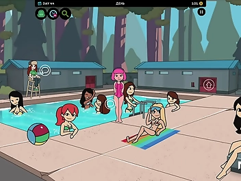 JAV beauties in Camp Pinewood All-new sex scenes in game E1 35