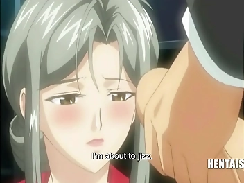 Gorgeous Hentai English Teacher Unleashes Luscious Milk in JAV Classroom!