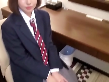 Smutty JAV beauty nailed for her forbidden desires