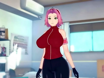 Experience the Luscious Sakura in Uncensored Naruto Porn with TheReal3DStories