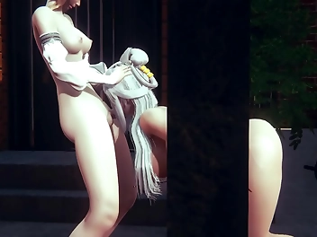 Japanese Hentai Genshin Impact Sucks Off Jean Futanari Game Porn