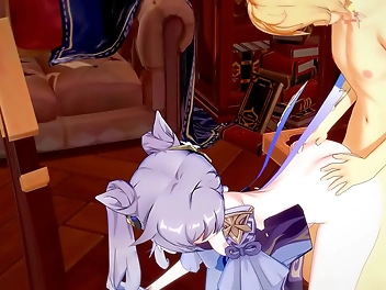 Unleash Your Desires with the Luscious Genshin Impact Hentai: Aether x Ganyu