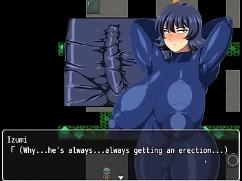 JAV Fantasy: Shipwrecked Spaceship Todoroki - Full Gallery Show with Monthly Hentai Game Episode 31 featuring a MILF with a Huge Belly Bulge