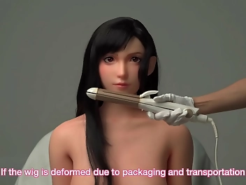 JAV Girl TEASE: Lady Doll TIFA LOCKHART s SILICONE BODY Unboxing Video