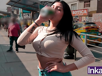 Get ready to see the dirtiest party ever! Let s watch a luscious 18-year-old slut get taken by a stranger and enjoy the wildest sex ever!