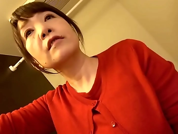 Naughty Japanese Enchantress Yukie Miyamae Maurades Her Housekeeper in Naked Apron Delivering Endless Pranks!!