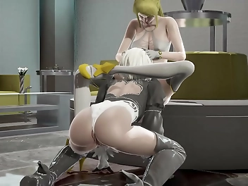 Getting Luscious with 2b taker the Ultimate Commander Futa in this JAV Full Video